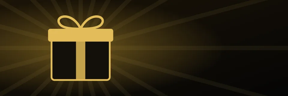 Richman Casino Australia welcome bonus Gold gift box for the Richman Casino Australia welcome bonus